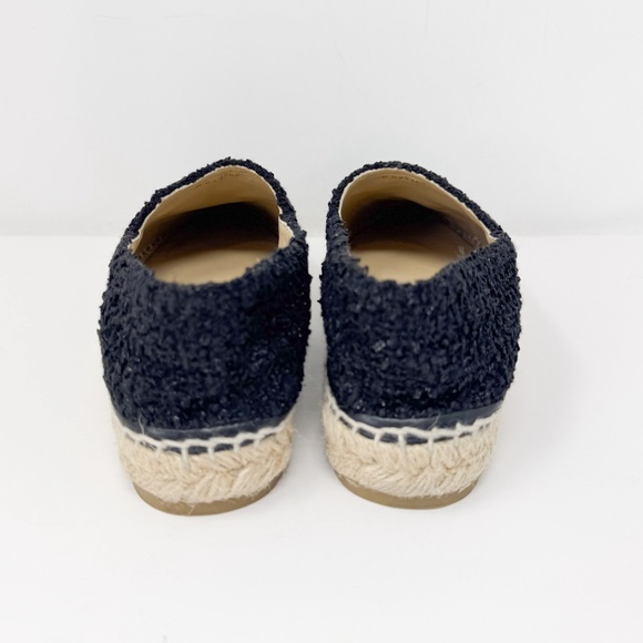 Chanel Black Tweed Espadrille - Picture 5 of 10